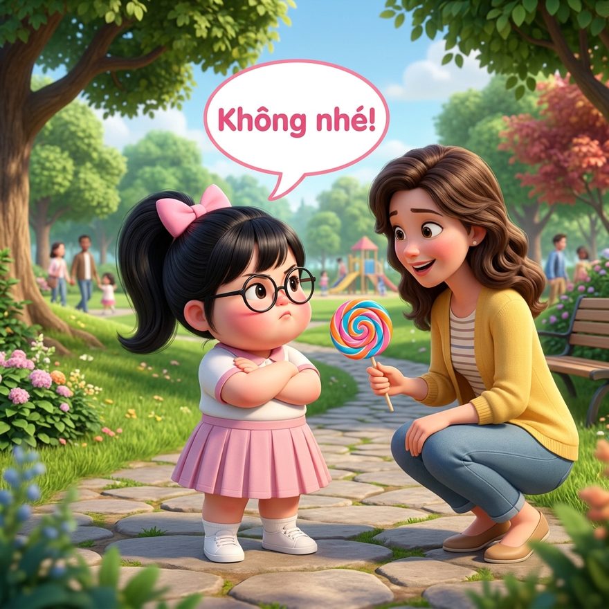Quy tắc 1 — KHÔNG: không đi theo người lạ, không nhận quà lạ.