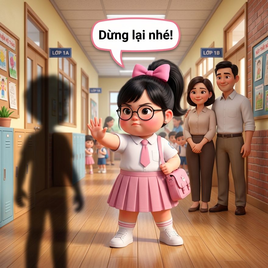 Ai chạm vào vùng riêng tư — em nói KHÔNG và kể ngay với người lớn.
